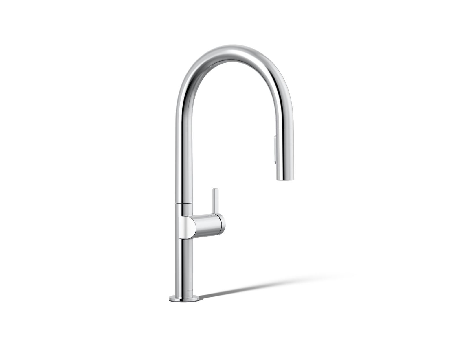 Kohler Components Pull-Down Kitchen Faucet, Vibrant French Gold
