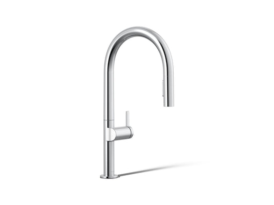 Kohler Components Pull-Down Kitchen Faucet, Vibrant French Gold