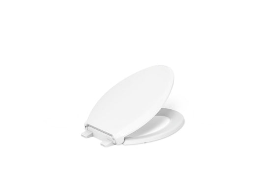 Kohler Cachet ReadyLatch Quiet-Close Elongated Toilet Seat, Biscuit