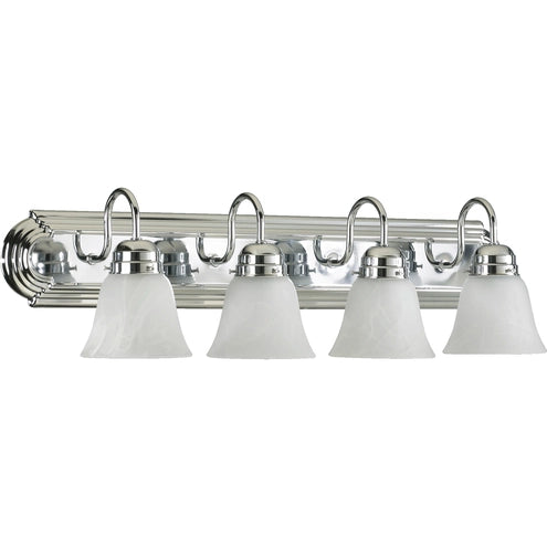 Quorum Fort Worth 30 in. 4-Light Vanity Light, Chrome