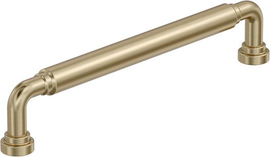 Amerock Coble 6-5/16 in. Drawer Pull, Golden Champagne