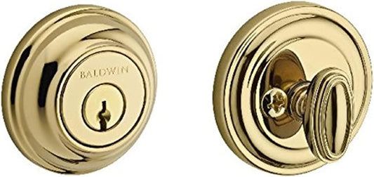 Baldwin Single-Cylinder Traditional Deadbolt