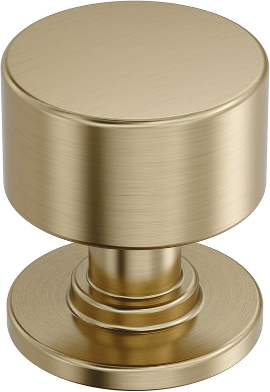 Amerock Balon 1-1/8 in. Round Cabinet Knob, Golden Champagne