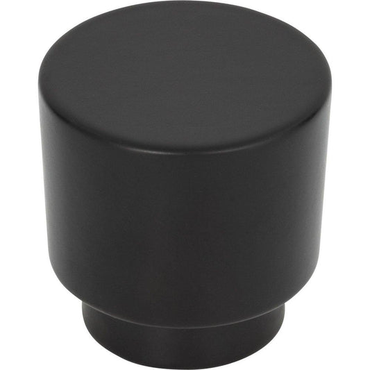 Atlas Homewares Tom Tom 1-1/4 in. Cabinet Knob, Matte Black