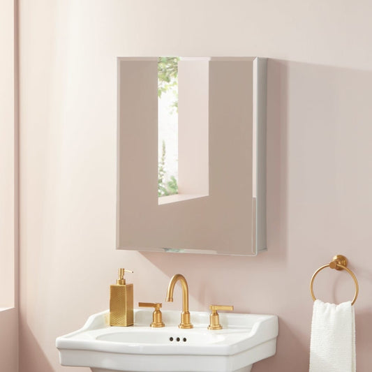 Signature Hardware Alastor 20" x 26" Frameless Single Door Medicine Cabinet