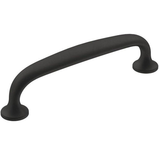 Amerock Renown 3-3/4 in. Cabinet Pull, Matte Black