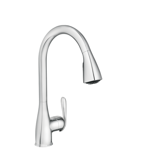 Moen Haysfield High-Arc Pull-Down Kitchen Faucet, Spot Resist Stainless