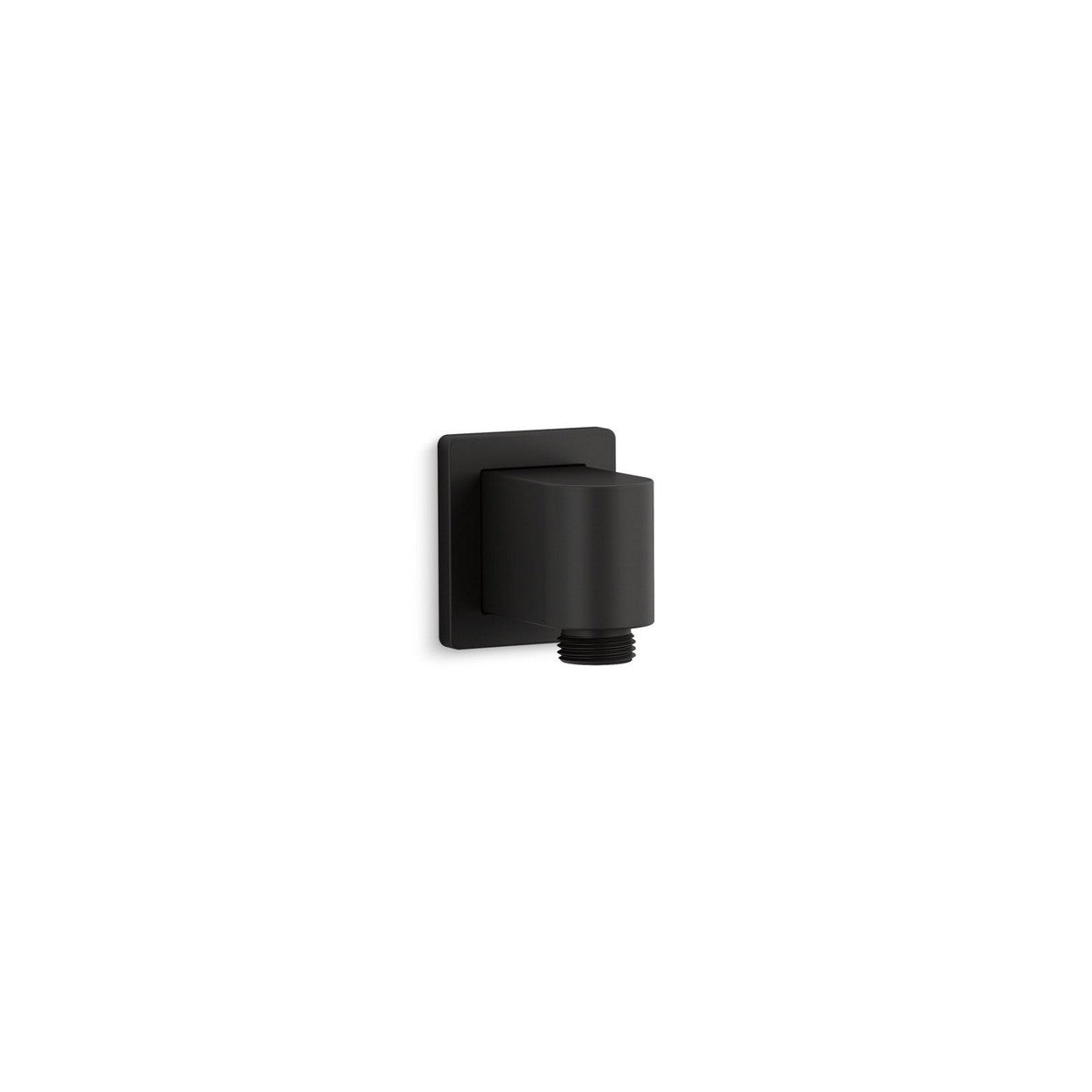 Kohler Awaken Wall Supply Elbow w/ Check Valve, Matte Black
