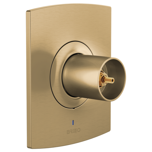 Brizo Thermostatic Shower Valve Trim Only, Luxe Gold
