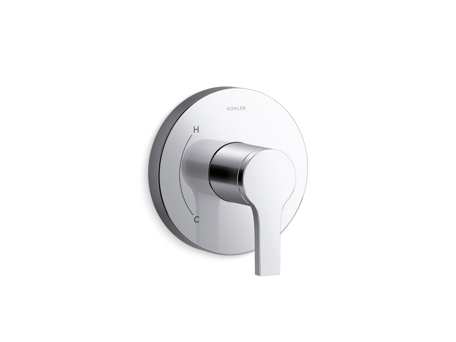 Kohler Elate Rite-Temp Valve Trim, Vibrant Brushed Nickel