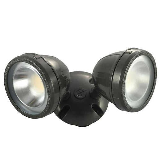 Commercial Electric LED Landscape Flood/Dual Spot Light, Bronze