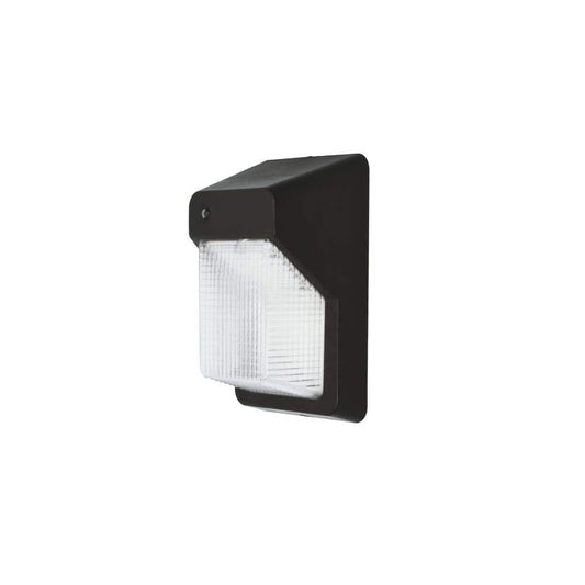 Commercial Electric 150W Eq. Integrated LED Bronze Outdoor Vertical Wall Pack, 3000 Lumens