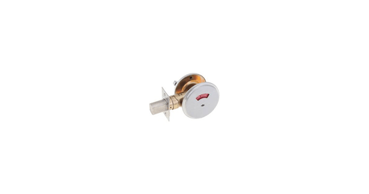 Falcon D271 Single-Cylinder Deadbolt, Satin Chrome