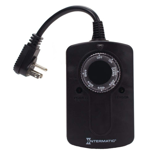 Intermatic 1000-Watt Outdoor Timer with Photocell Light Sensor