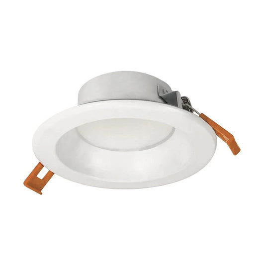 Nora Theia 4 in. Canless LED Downlight, CCT Select, Matte Powder White