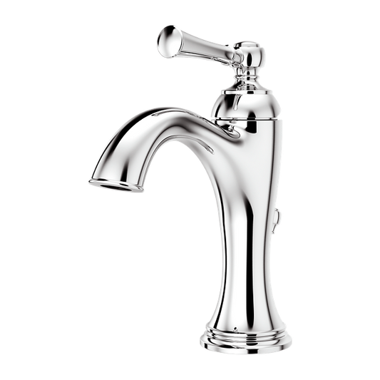 Pfister Tisbury Single-Control Bathroom Faucet, Polished Chrome