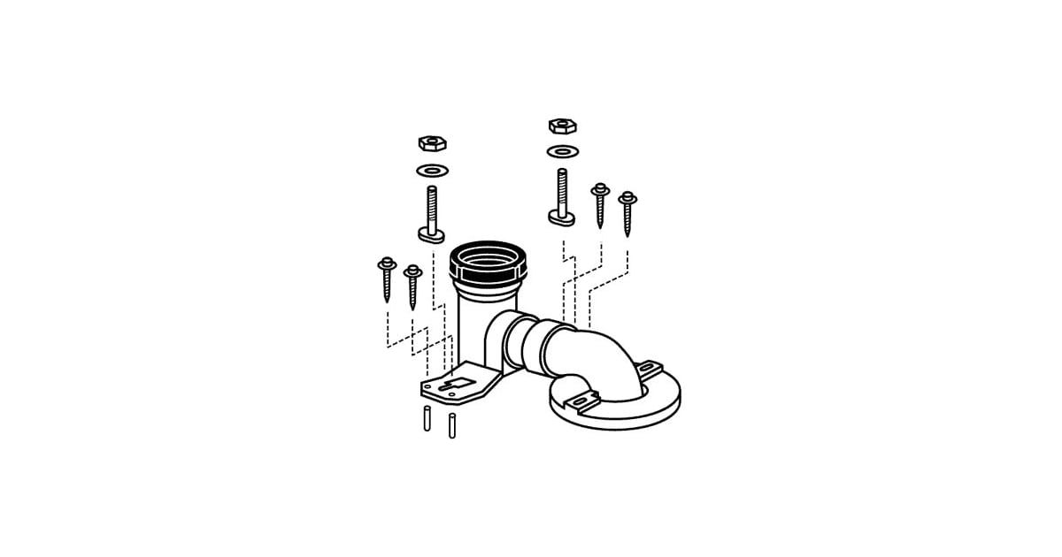 TOTO Toilet Tank-to-Bowl Gasket/Insulator Repair Part
