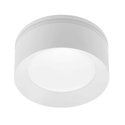 Commercial Electric Flexinstall LED 8 in. White Dual Band Recessed Ceiling Light with 5CCT + DuoBright Dimming